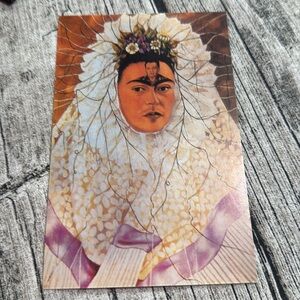 Frida Kahlo art postcard 4 x 6 in